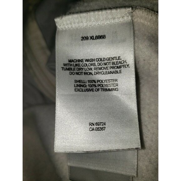 COLUMBIA Women's Fleece Jacket Full Zip Ivory With Breat Cancer Ribbon Large - Picture 5 of 7